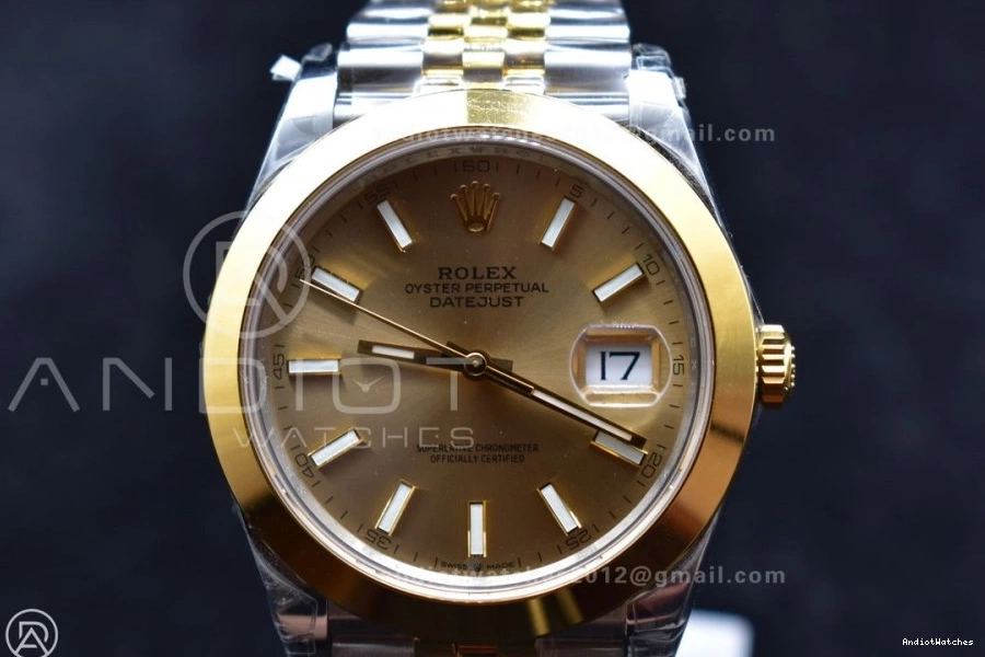 Jubilee Edition Bracelet Steel 126331 904L 1:1 Yellow 41 SS Flexible Gold On 396 DateJust Best VS VSF YG Dial 0318